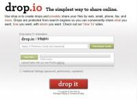 «Drop.io» пережил редизайн сайта