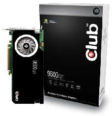 «Club 3D» представит видеокарту GeForce 9600 GT