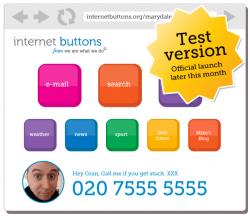 Internetbuttons — интерфейс для тех, кто не умеет пользоваться веб-обозревателем