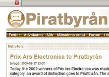 Организация, основавшая The Pirate Bay, закрылась
